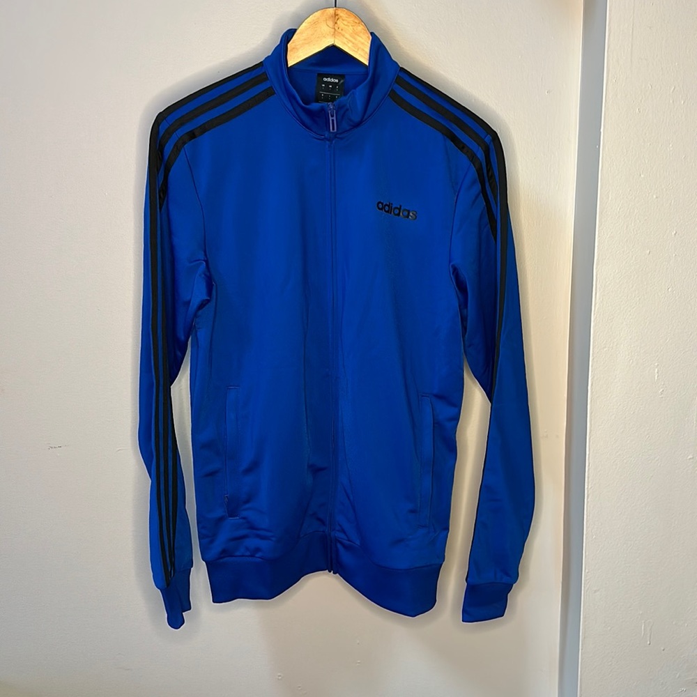 Adidas track jacket - small